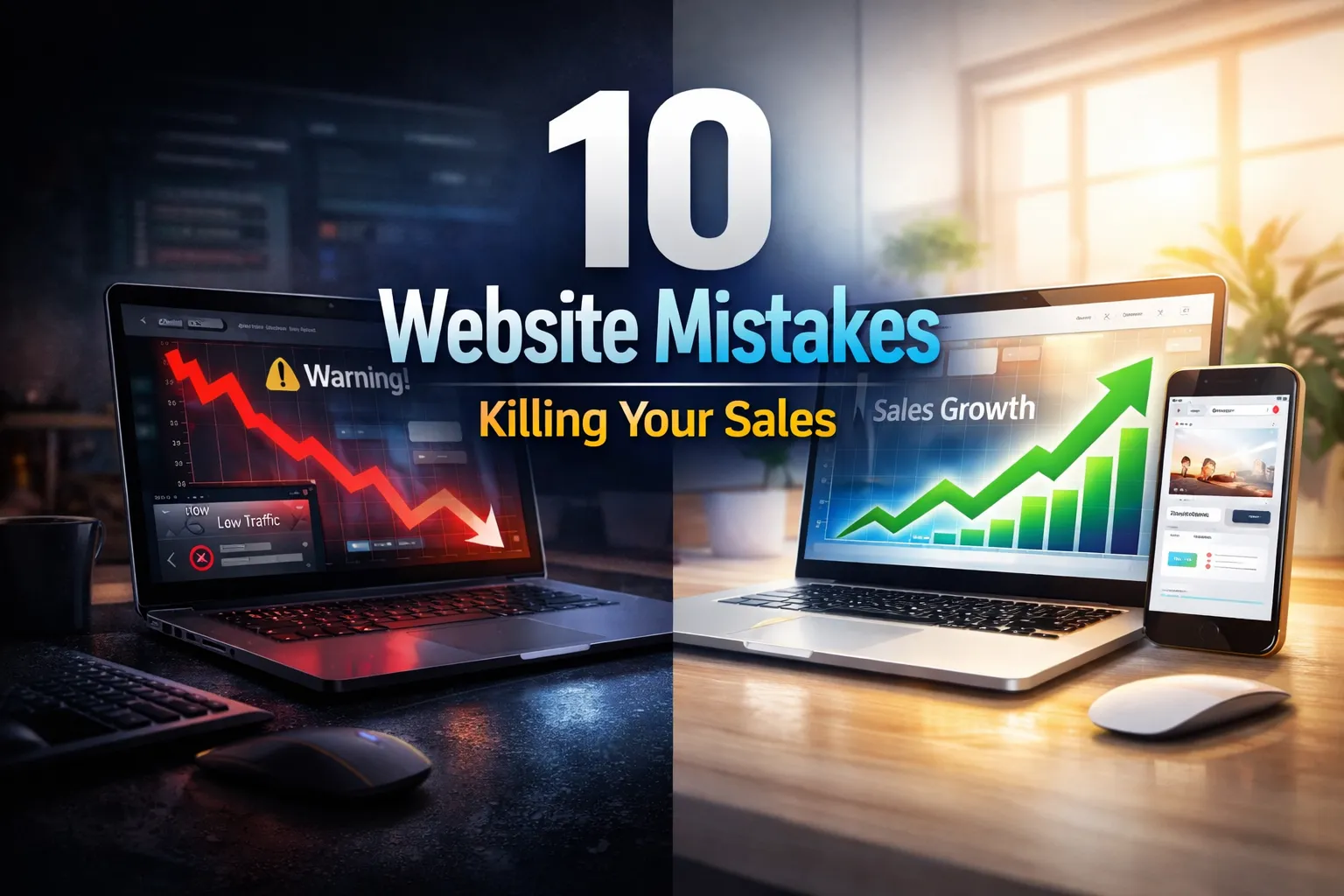 10 Website Mistakes That Are Killing Your Sales in 2026 (And How to Fix Them)